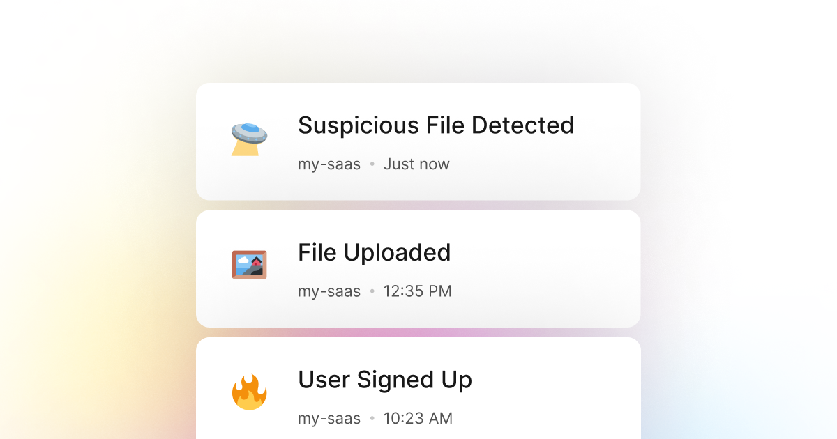 Monitor suspicious activity in your Python application | LogSnag