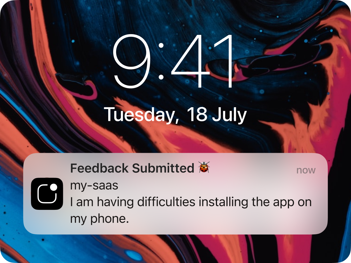 Feedback Notification