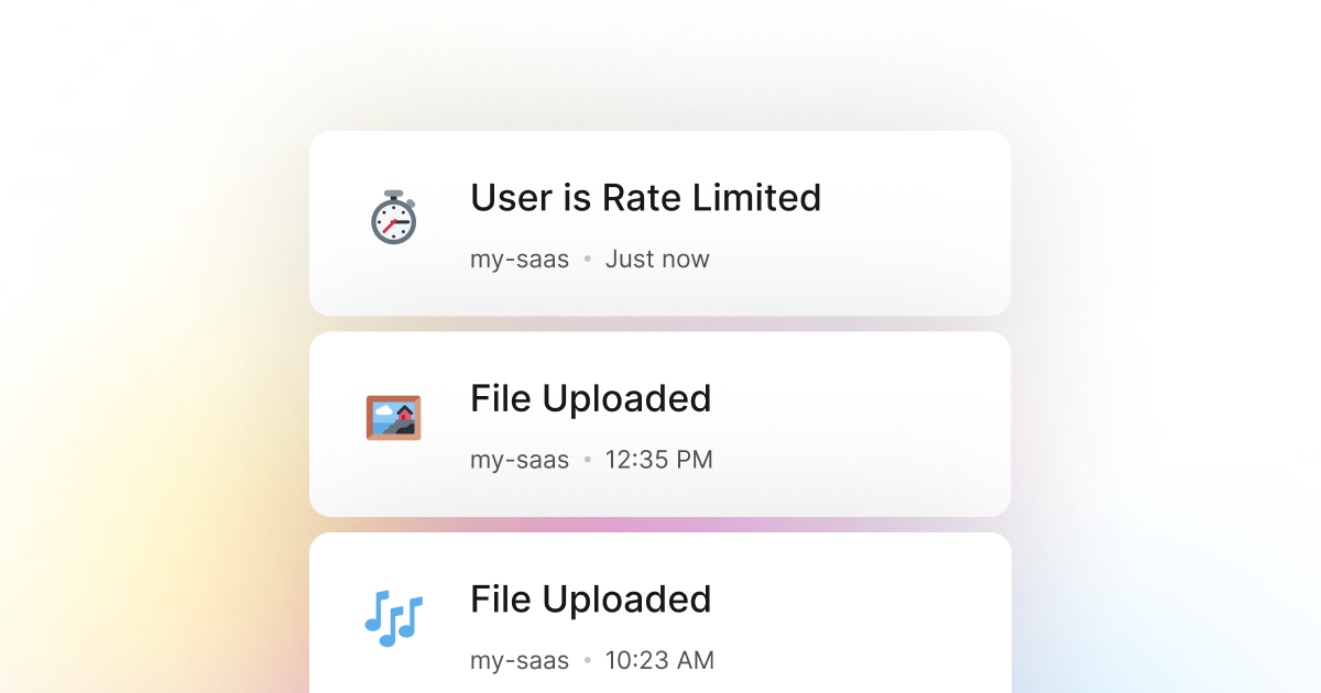 Monitor when a user is being rate limited in your Swift application